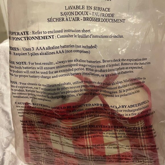 2004 Kitty Pet 'N Play  Interactive Kitty with Pink Plaid Carrying Bag..  EUC - Picture 5 of 16